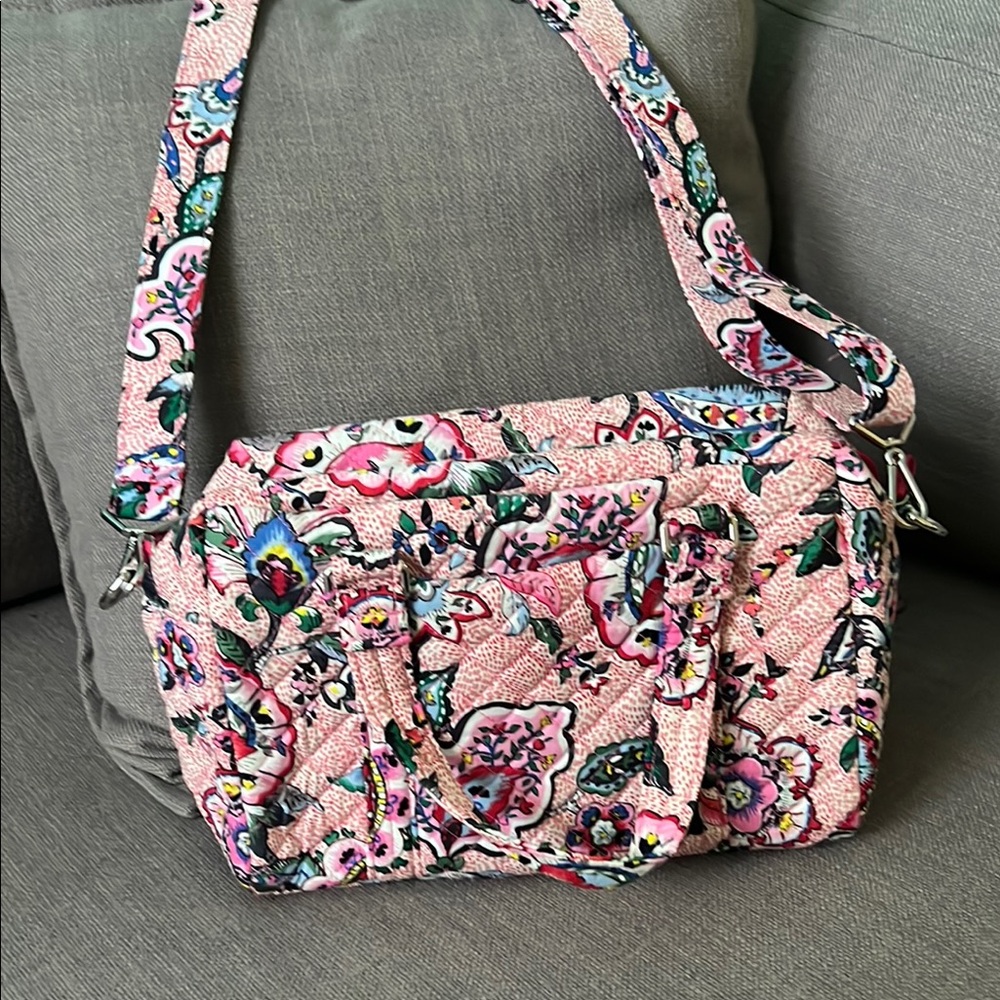 Vera Bradley Pink Floral Satchel